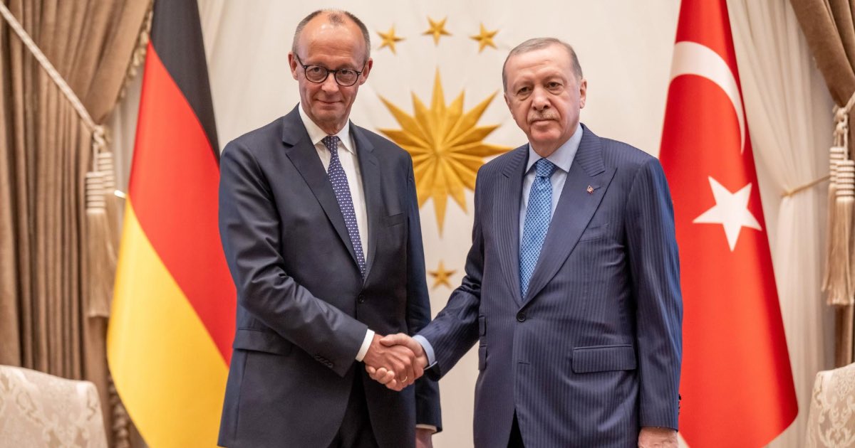 Chancellor Merz meets with Turkish President Erdogan (Michael Kappeler / dpa / Michael Kappeler)