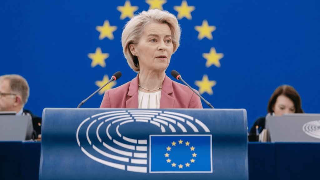 von der Leyen urges Europe to ‘focus on its own strategy and interests’ amid global power shifts
