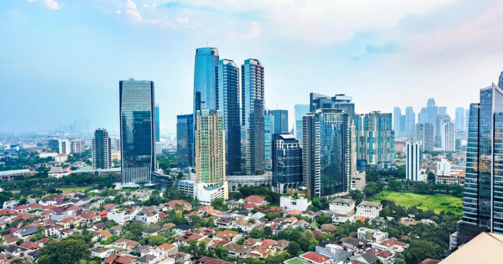Jakarta city skyline with urban skyscrapers. (Adobe Stock Photo)
