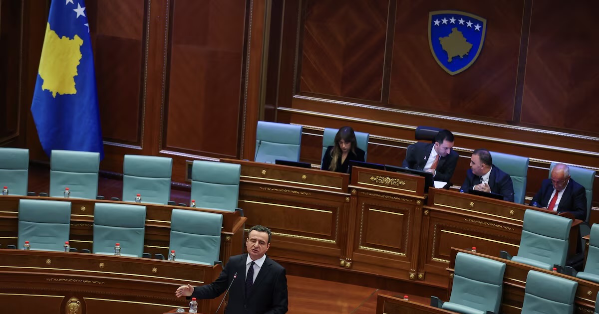 Fighters with the Kurdistan Workers’ Party (PKK) walk for a disarmament ceremony in the Qandil mountains, Iraq, 26 October 2025 (Reuters)