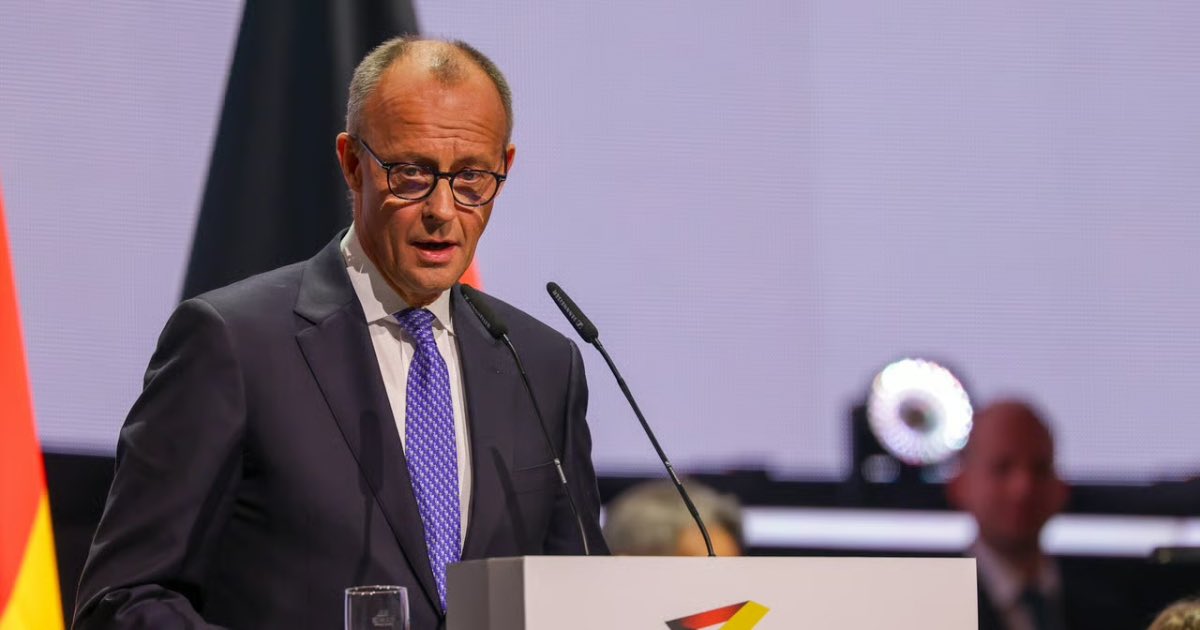 German Chancellor Friedrich Merz, 2025 [Christopher Neundorf - Pool Image via Getty Images]