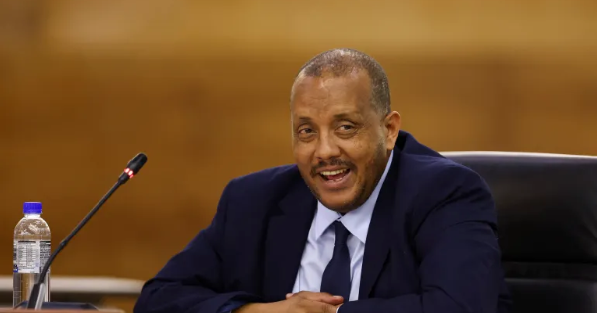Getachew Reda, head of the new interim regional government of Tigray region in Ethiopia [Siphiwe Sibeko/Reuters]