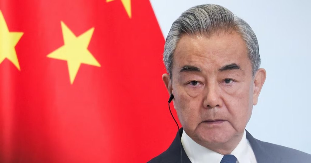 Chinese Foreign Minister Wang Yi attends a press conference at the 2025 Shanghai Cooperation Organisation (SCO) summit in Tianjin, China September 1, 2025. REUTERS/Maxim Shemetov/File Photo