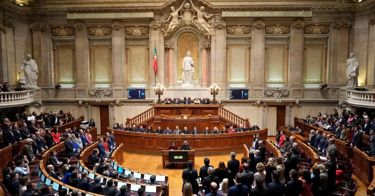 The Portuguese parliament in Lisbon - PHOTO - Reddit