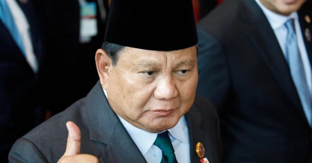 Prabowo SubiantoPhotographer: Samsul Said/Bloomberg