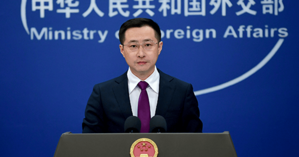 Foreign Ministry Spokesperson Lin Jian (Photo.Ministry of Foreign Affairs People’s Republic of China)