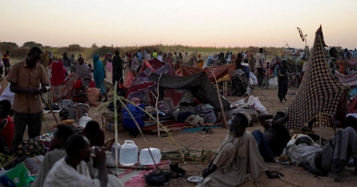 A camp for displaced families who fled from El Fasher to Tawila in North Darfur © Mohammed Jamal/Reuters