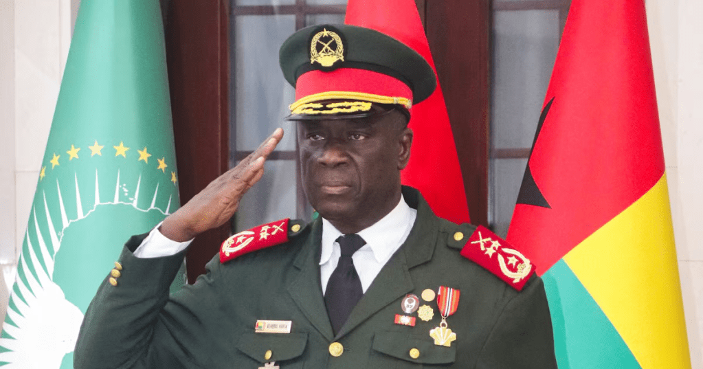 General sworn in as new Guinea-Bissau leader following military&nbsp;coup