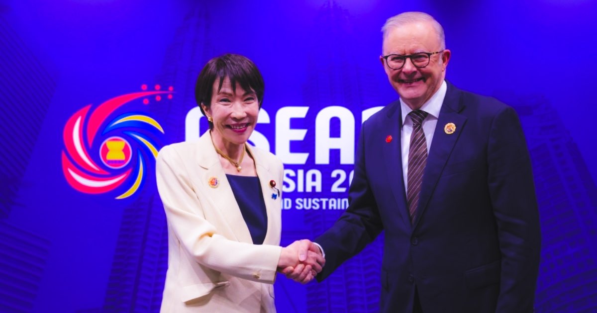 Japanese Prime Minister Takaichi Sanae and Australian Prime Minister Anthony Albanese (Photo: Cabinet Public Affairs Office)