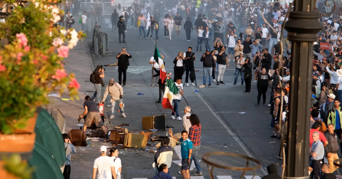 Mexicans stormed a local government building to call for justice over the murder of Mayor Carlos Manzo - Photo Credit . Al Jazeera