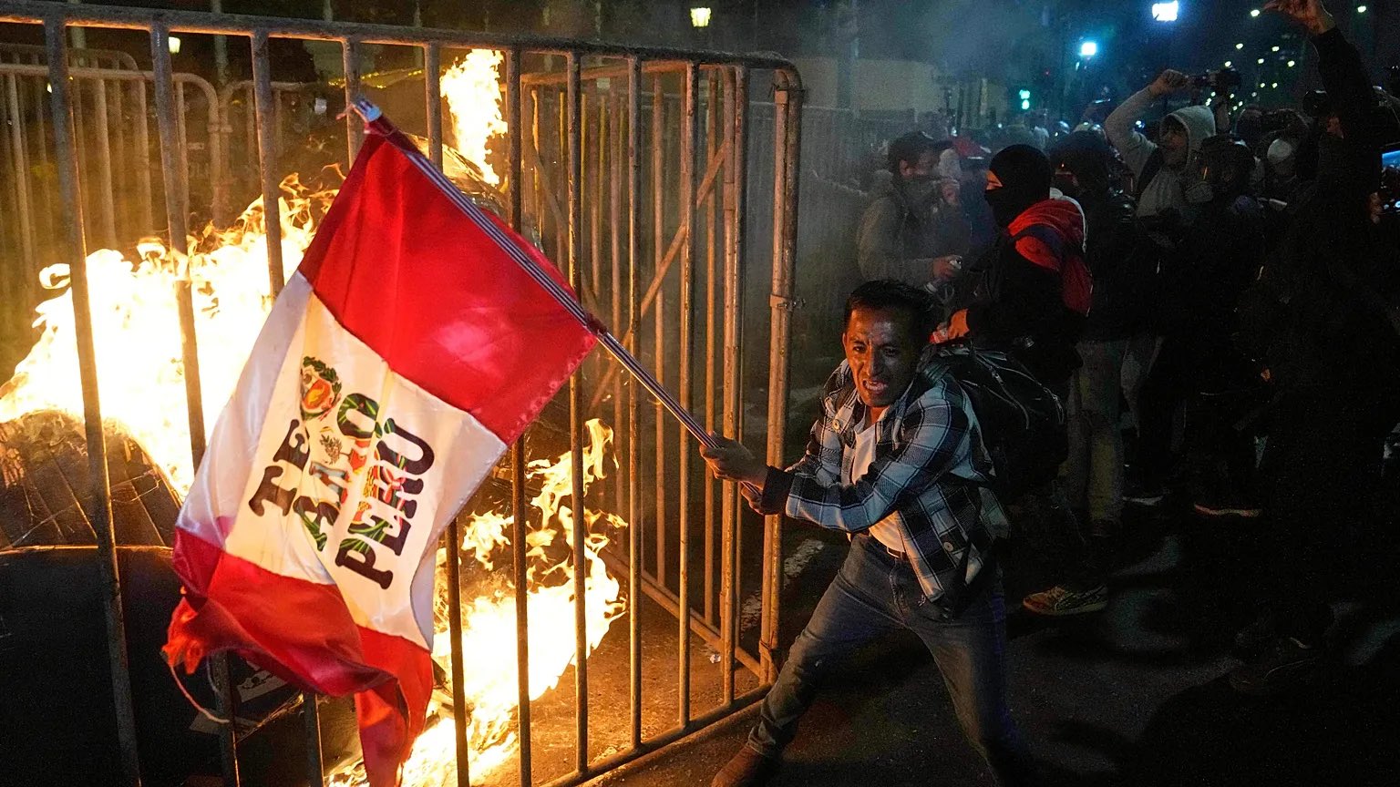 Deadly protests erupt in Peru as President José Jeri faces mounting unrest [Image - Al Jazeera]