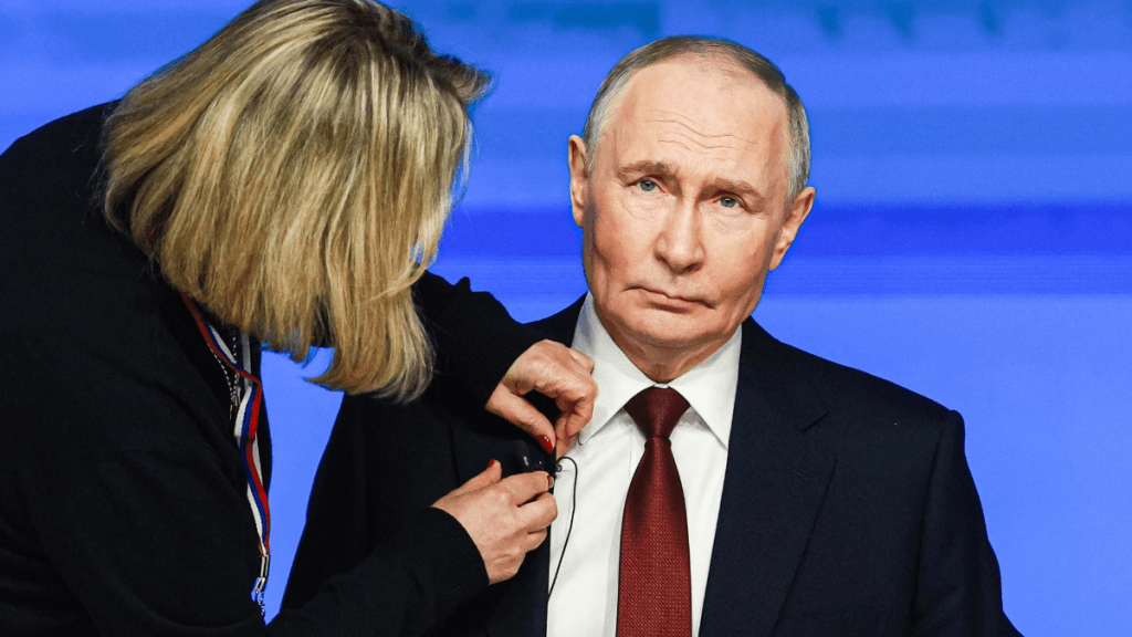 Putin: ‘Western leaders are creating an image of Russia as an enemy to hide systemic&nbsp;failures’