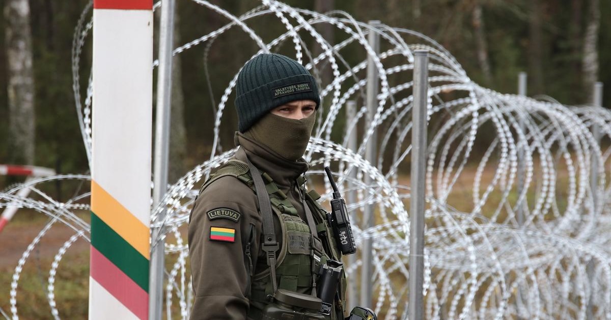 Photo: Lithuanian State Border Guard Service / X