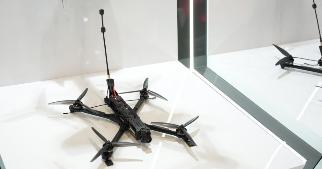 Skydagger kamikaze drone, accessed on Oct. 8, 2025. (Photo via SkyDagger)