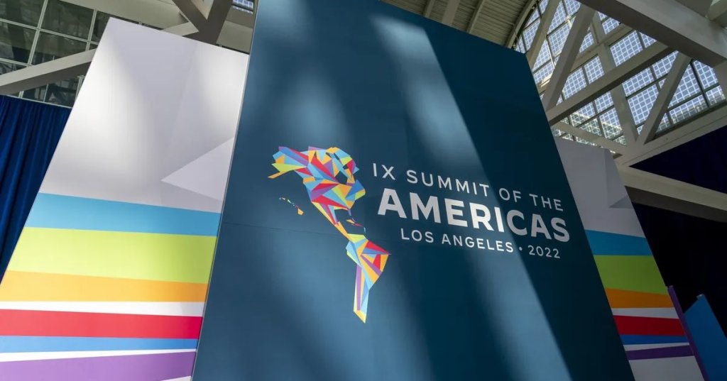 The last Summit of the Americas was held in Los Angeles in June 2022.Photographer: Kyle Grillot/Bloomberg