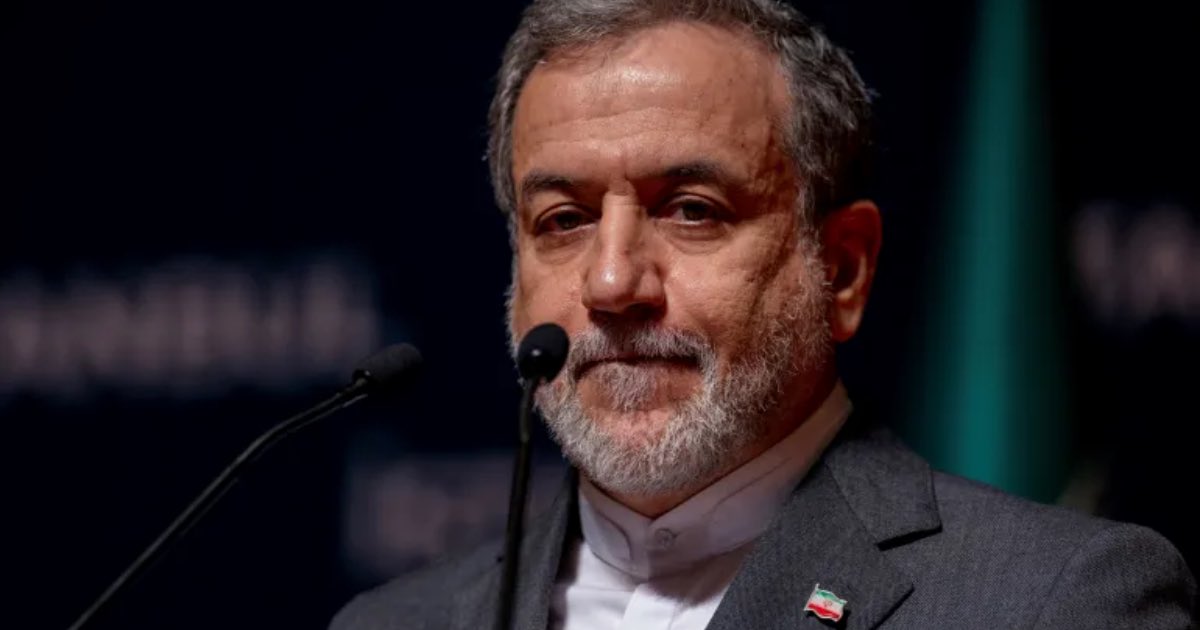 Iranian Foreign Minister Abbas Araghchi looks on during a news conference in Istanbul, Turkiye, June 22, 2025 [Umit Bektas/Reuters]