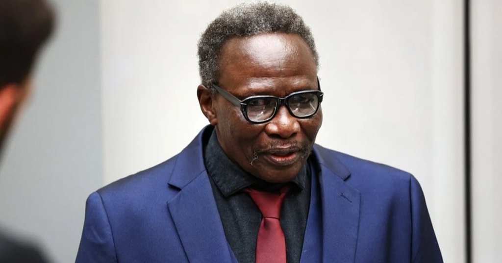Ali Muhammad Ali Abd-Al-Rahman attends a hearing at the International Criminal Court (ICC) in The Hague, Netherlands, Monday, Oct. 6, 2025 - Copyright via AP