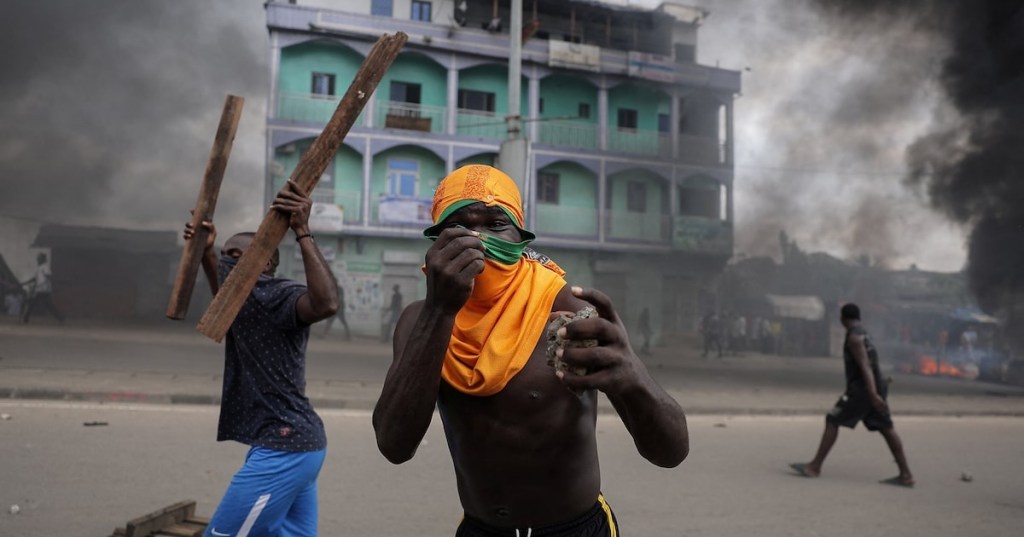 Protests erupt across Cameroon after Biya declared&nbsp;winner