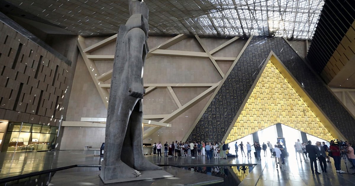 Egypt’s Grand Egyptian Museum - Copyright Khaled Elfiqi.Copyright 2024 The AP. All rights reserved