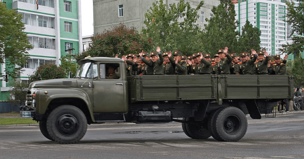 North Korean servicemen.Uwe Brodrecht (CC BY-SA 2.0)