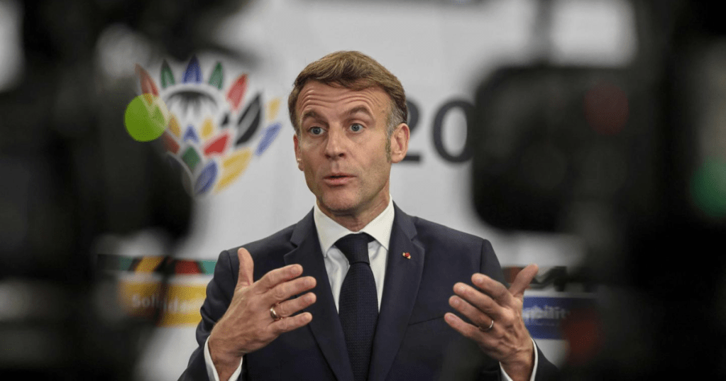 France must not be ‘weak’ against Russian ‘threat’, Macron&nbsp;says