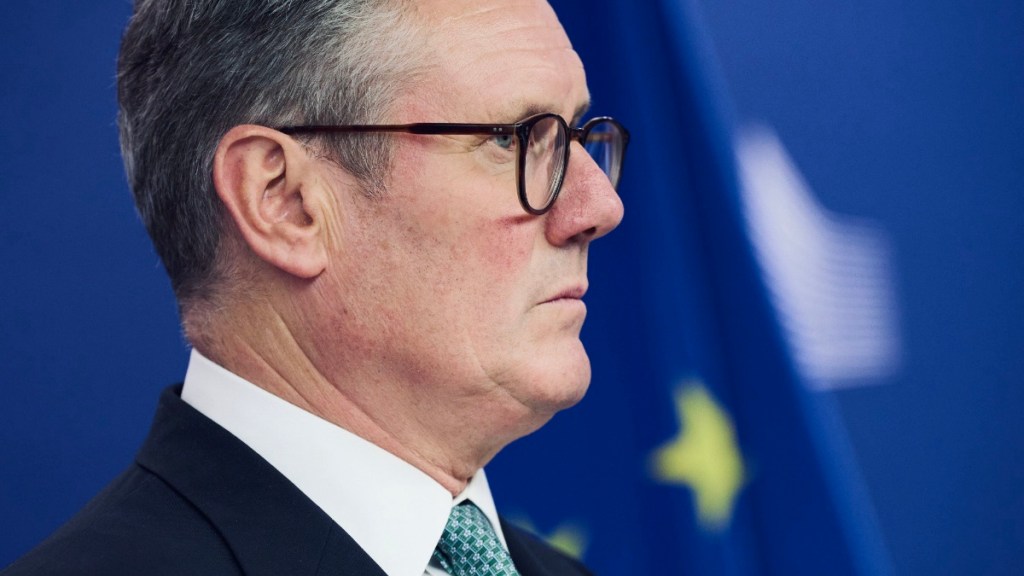 Starmer says UK should seek ‘closer alignment’ with EU single&nbsp;market