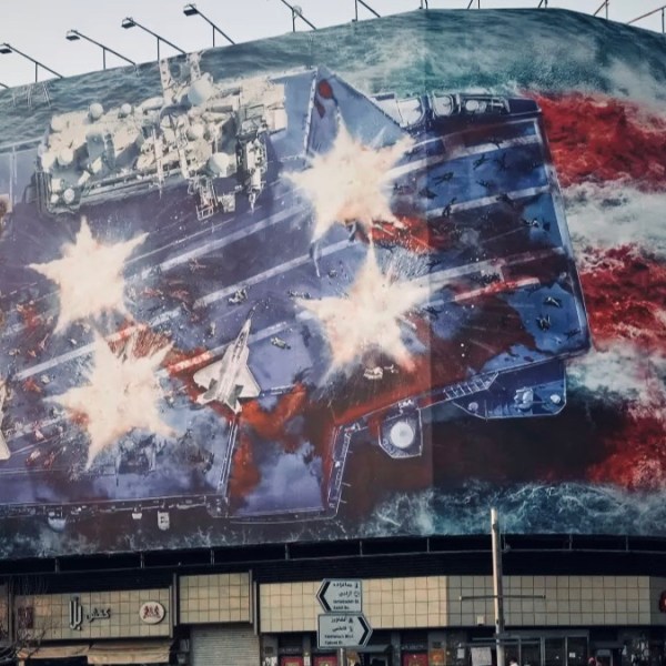 Iran unveils mural warning the US: ‘If you sow the wind, you will reap the whirlwind’&nbsp;