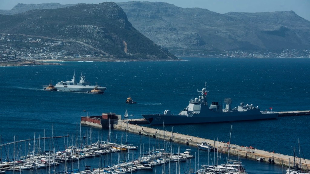 Chinese, Iranian warships dock in South Africa for ‘Will for Peace’&nbsp;drills&nbsp;