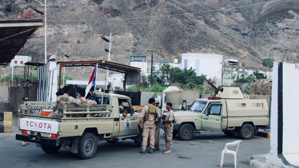 Saudi coalition says separatist leader fled Yemen with UAE help as forces advance to&nbsp;Aden