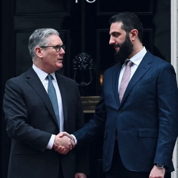 UK–Syria relations in focus as Starmer hosts Syrian President al-Sharaa in&nbsp;London