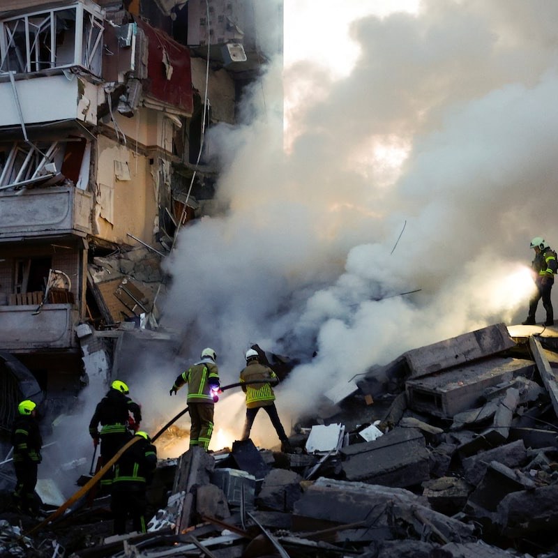 Russia launches largest aerial assault on Ukraine over two days since start of&nbsp;war