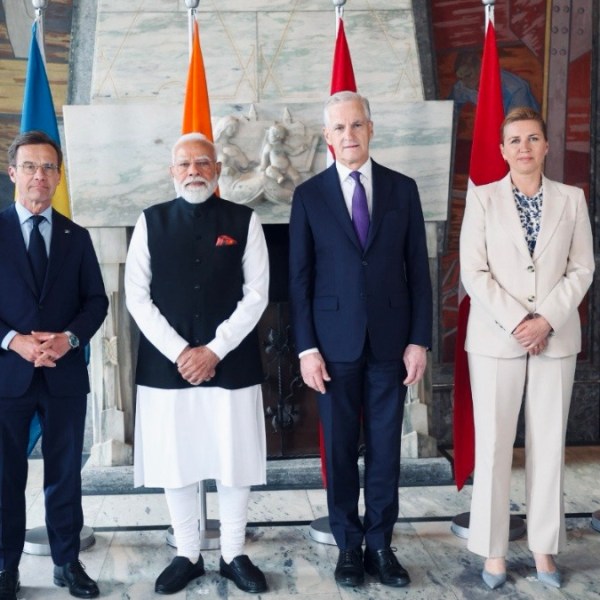 India and Nordic countries strengthen strategic, economic and technological cooperation at Oslo&nbsp;summit