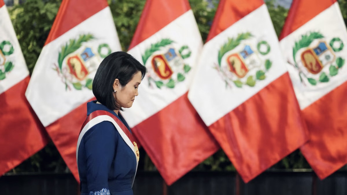 Keiko Fujimori takes office as Peru seeks stability and economic growth