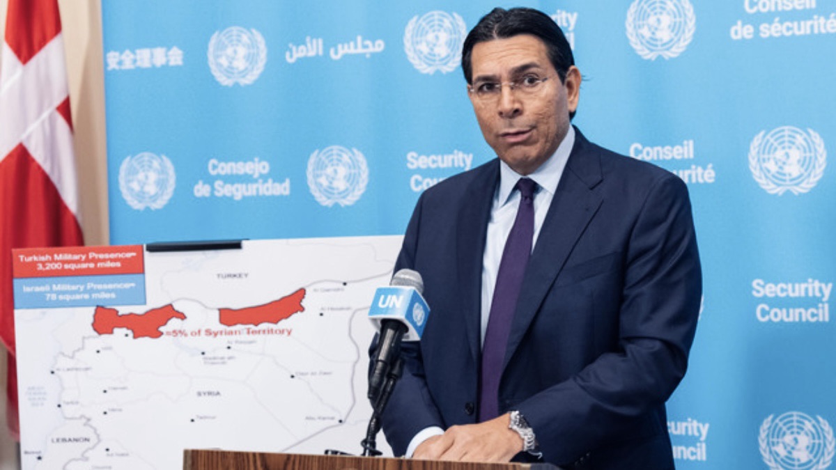 Israel’s UN envoy defends security measures in Syria amid regional concerns